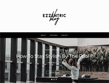 Tablet Screenshot of ezzentricblog.com